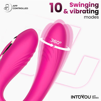 INTOYOU APP SERIES - COUTY JUGUETE PARA PAREJAS CON OSCILACIÓN 360º CON APP
