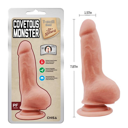 CHISA - COVETOUS MONSTE DILDO DUAL DENSITY 20 CM