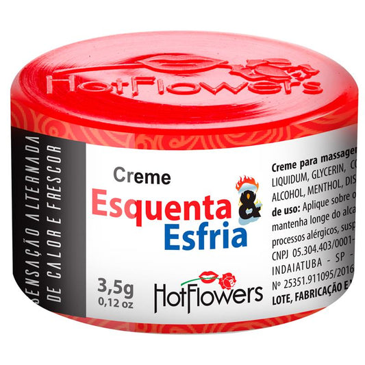 HOT FLOWERS - CREMA ESTIMULADORA UNISEX CALOR Y FRÍO