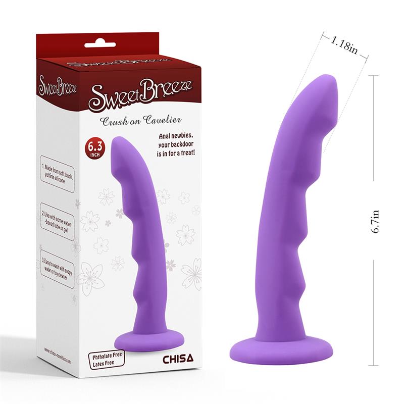 CHISA - CRUSH ON CAVELIER DILDO ANAL PURPURA