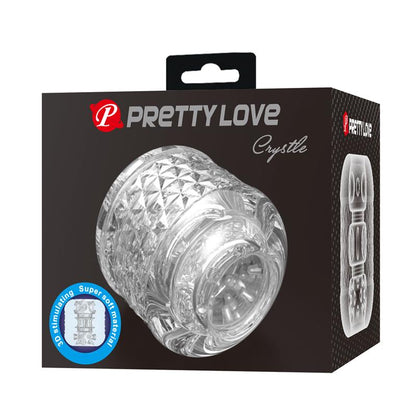 PRETTYLOVE - CRYSTLE 3D MASTURBADOR DOBLE ENTRADA