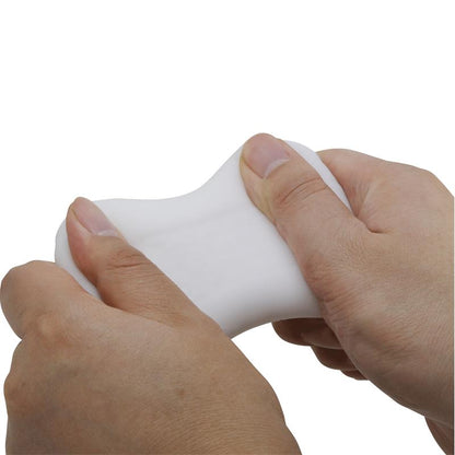 PRETTYLOVE - CRYSTLE MASTURBADOR DOBLE ENTRADA BLANCO