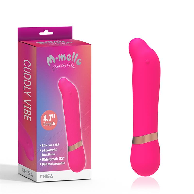 CHISA - CUDDLY VIBE ESTIMULADOR CON VIBRACIÓN ROSA
