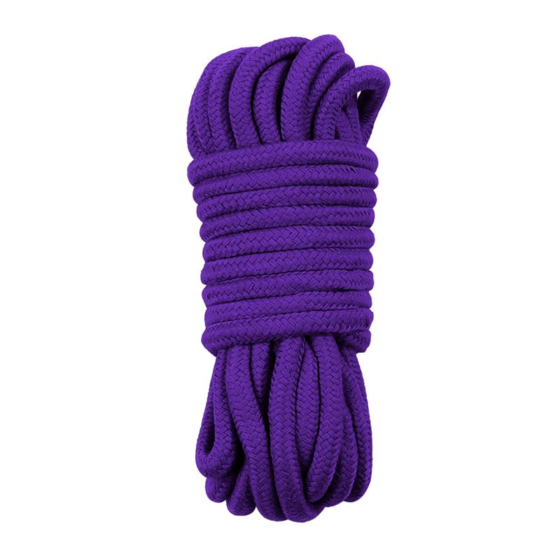 LOVETOY - CUERDA BONDAGE SUAVE PÚRPURA