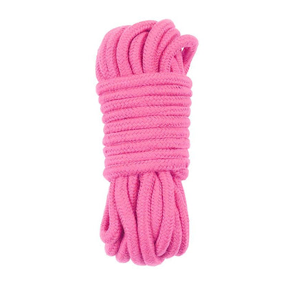 LOVETOY - CUERDA BONDAGE SUAVE ROSA