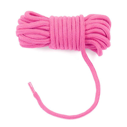 LOVETOY - CUERDA BONDAGE SUAVE ROSA