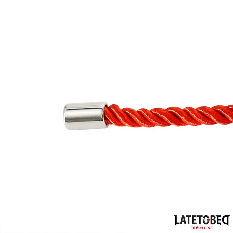 LATETOBED BDSM LINE - CUERDA DE BONDAGE 10M ROJO