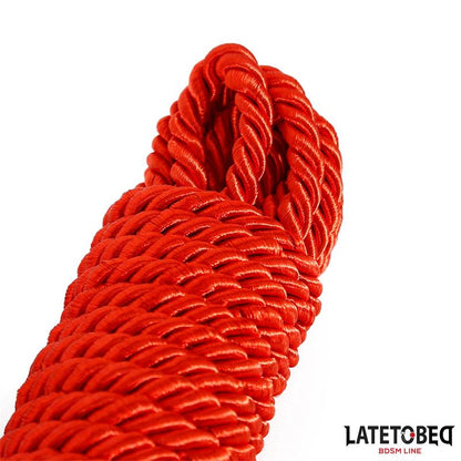 LATETOBED BDSM LINE - CUERDA DE BONDAGE 10M ROJO