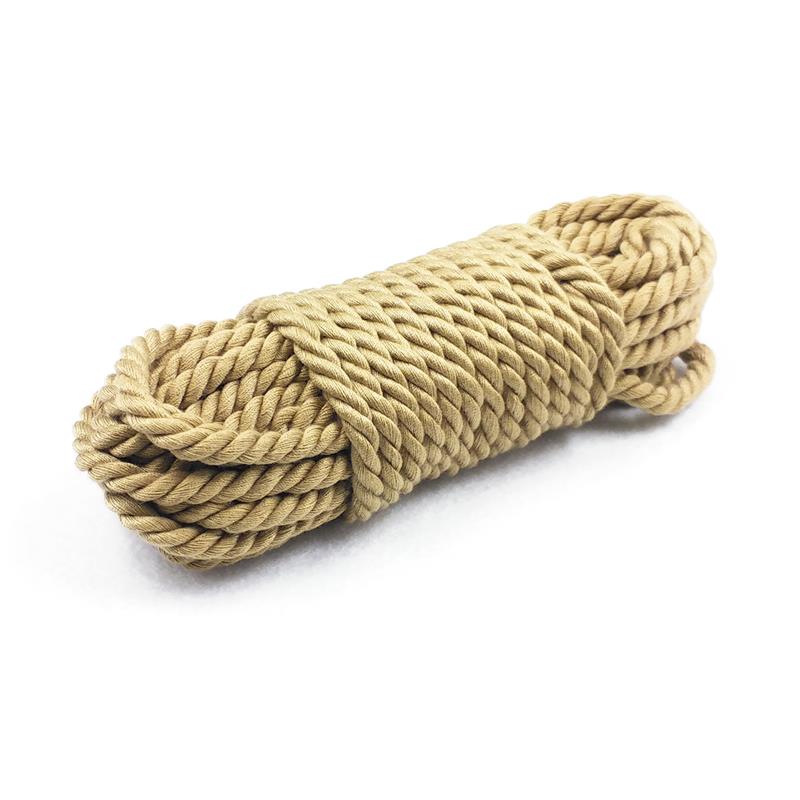 LATETOBED BDSM LINE - CUERDA DE CÁÑAMO SINTÉTICO PARA BONDAGE 10 METROS