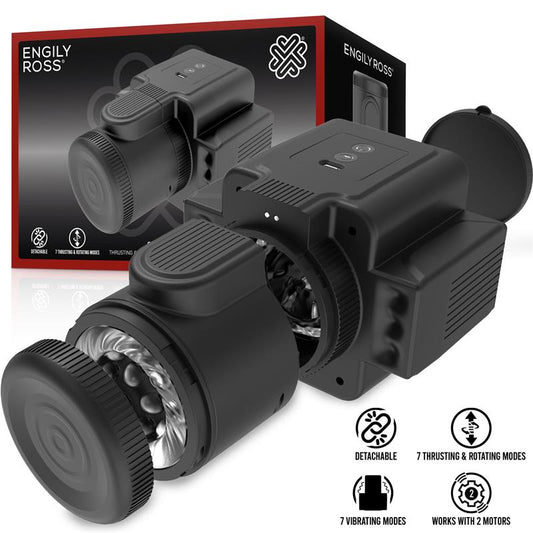 ENGILY ROSS - CUMERA MASTURBADOR DE CÁMARA CON ROTACIÓN Y THRUSTING