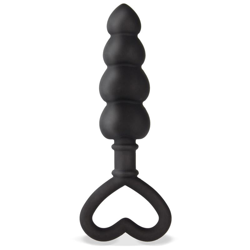 TARDENOCHE - CUORE PLUG ANAL SILICONA NEGRO