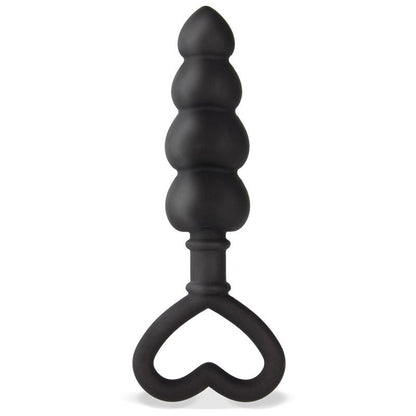 TARDENOCHE - CUORE PLUG ANAL SILICONA NEGRO