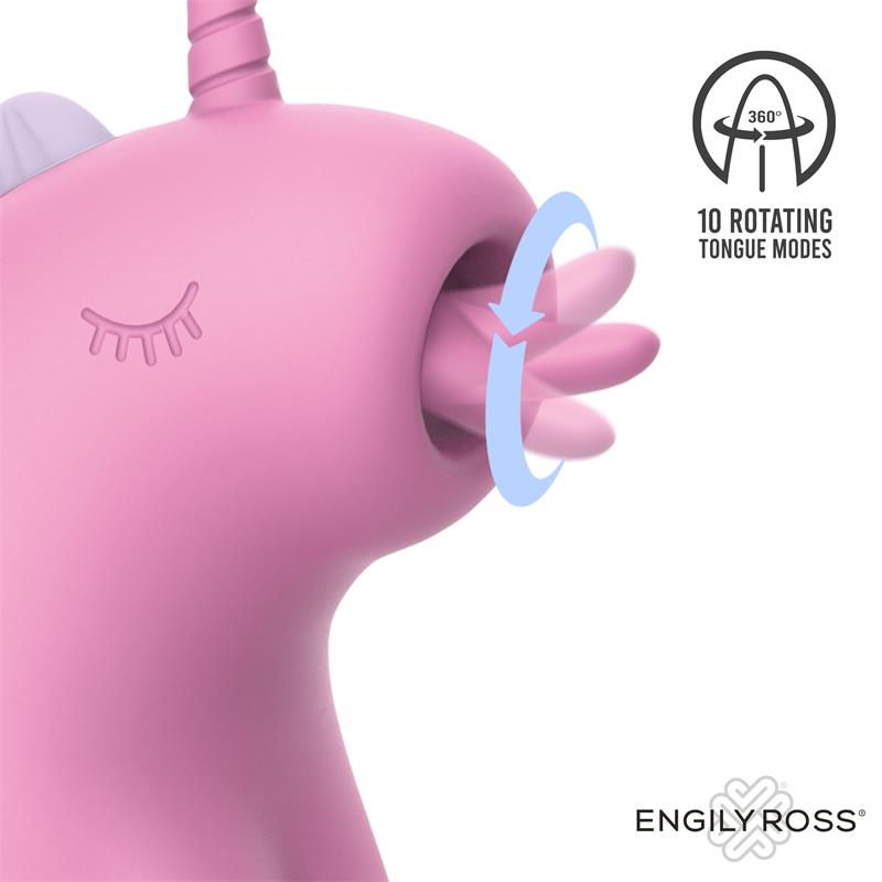 ENGILY ROSS - CUPCAKE ESTIMULADOR CON LENGUA ROTADORA 360º