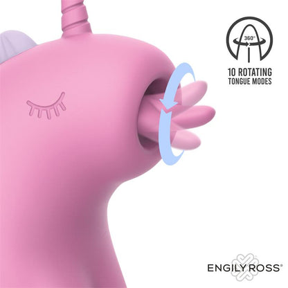 ENGILY ROSS - CUPCAKE ESTIMULADOR CON LENGUA ROTADORA 360º