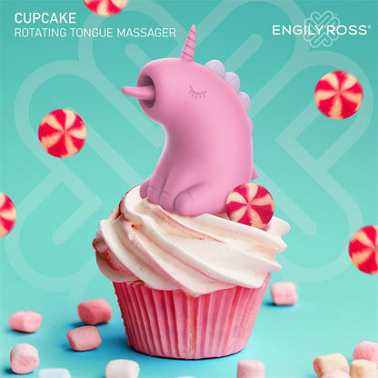 ENGILY ROSS - CUPCAKE ESTIMULADOR CON LENGUA ROTADORA 360º
