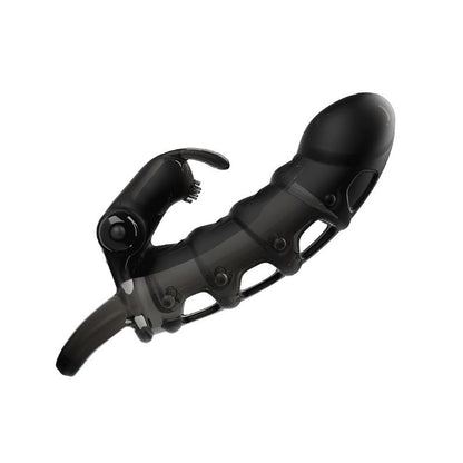 PRETTYLOVE - CUPER FUNDA PARA EL PENE CON VIBRACIÓN +4 CM