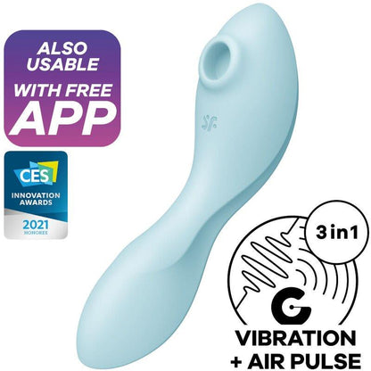SATISFYER - CURVY TRINITY 5 CON APP SATISFYER CONNECT AZUL