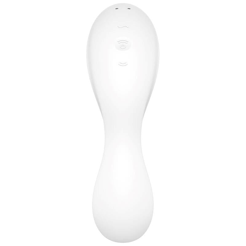 SATISFYER - CURVY TRINITY 5 ESTIMULADOR Y VIBRADOR APP BLANCO