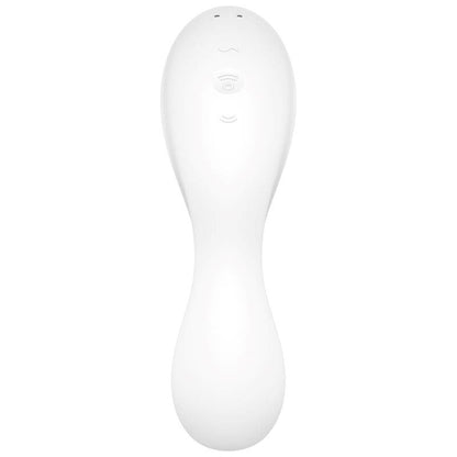 SATISFYER - CURVY TRINITY 5 ESTIMULADOR Y VIBRADOR APP BLANCO