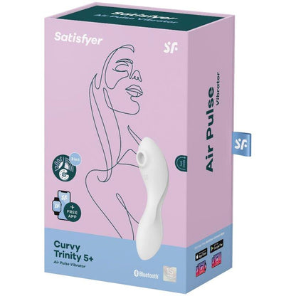 SATISFYER - CURVY TRINITY 5 CON APP SATISFYER CONNECT BLANCO