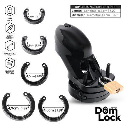 DOMLOCK - CUSTODY JAULA PARA EL PENE