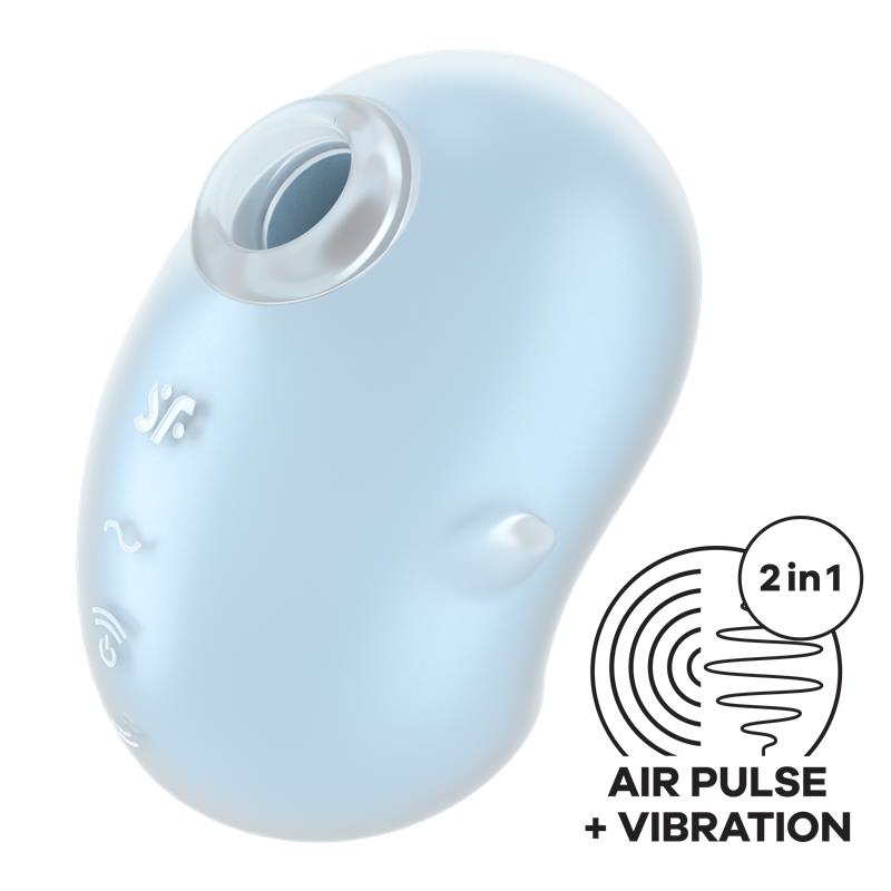 SATISFYER - CUTIE GHOST AZUL