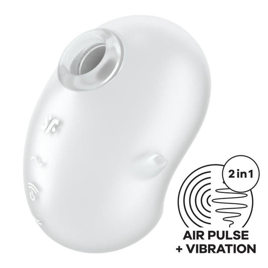 SATISFYER - CUTIE GHOST TRANSPARENTE