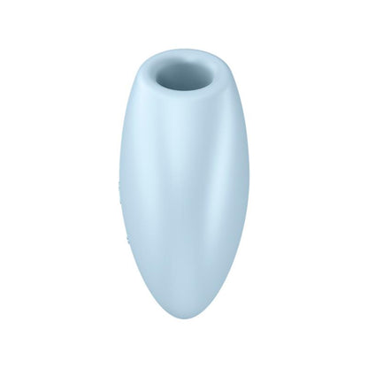 SATISFYER - CUTIE HEART SUCCIONADOR DE CLÍTORIS Y VIBRACIÓN AZUL