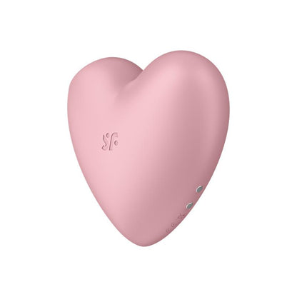 SATISFYER - CUTIE HEART SUCCIONADOR DE CLÍTORIS Y VIBRACIÓN ROSA