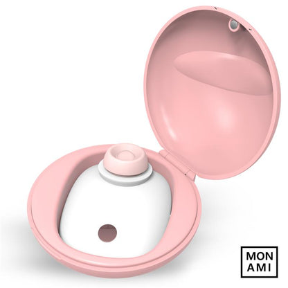 MON AMI - CUTTIEST ESTIMULADOR CON TAPPING Y CAJA PROTECTORA DE CARGA MAGNÉTICA