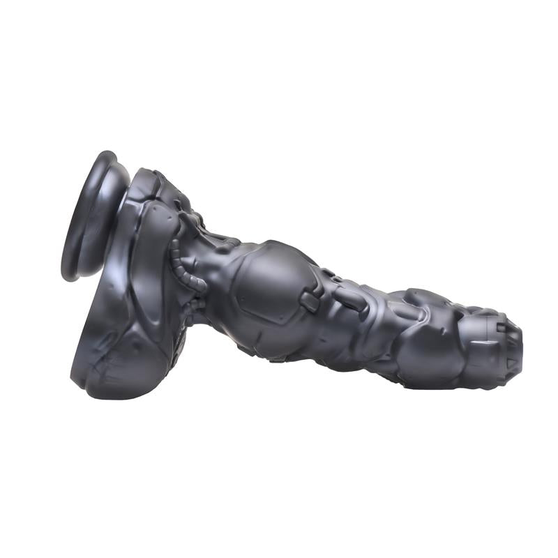 CREATURE COCKS - CYBORG COCK DILDO METAL CON THRUSTING Y VIBRACIÓN