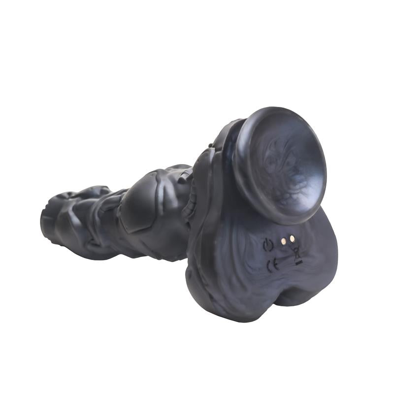 CREATURE COCKS - CYBORG COCK DILDO METAL CON THRUSTING Y VIBRACIÓN