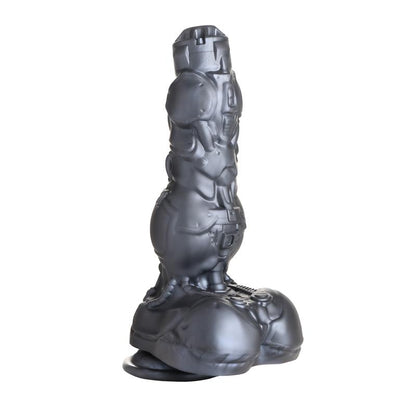 CREATURE COCKS - CYBORG COCK DILDO METAL CON THRUSTING Y VIBRACIÓN