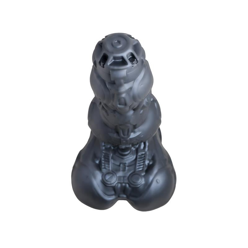 CREATURE COCKS - CYBORG COCK DILDO METAL CON THRUSTING Y VIBRACIÓN