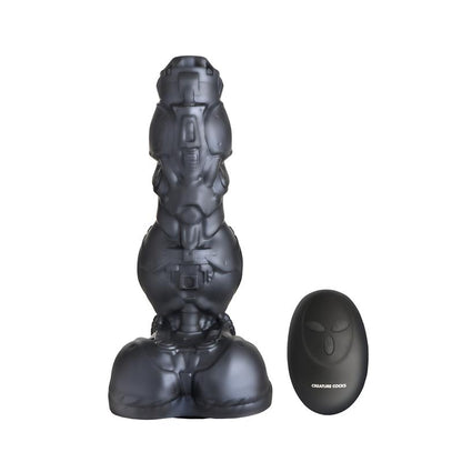 CREATURE COCKS - CYBORG COCK DILDO METAL CON THRUSTING Y VIBRACIÓN