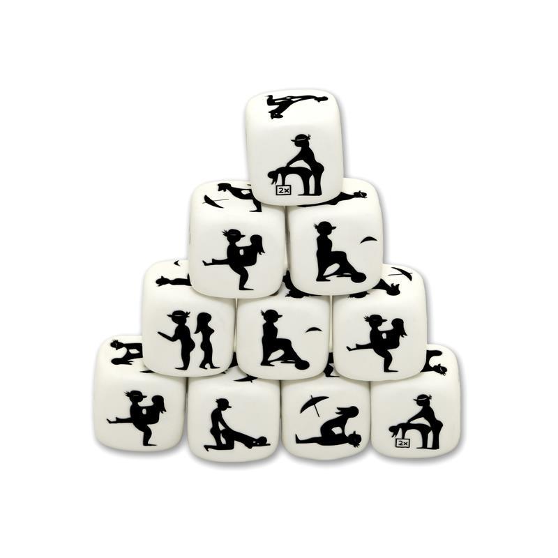DIVERTY SEX - DADO BLANCO DE POSTURA 1 UD