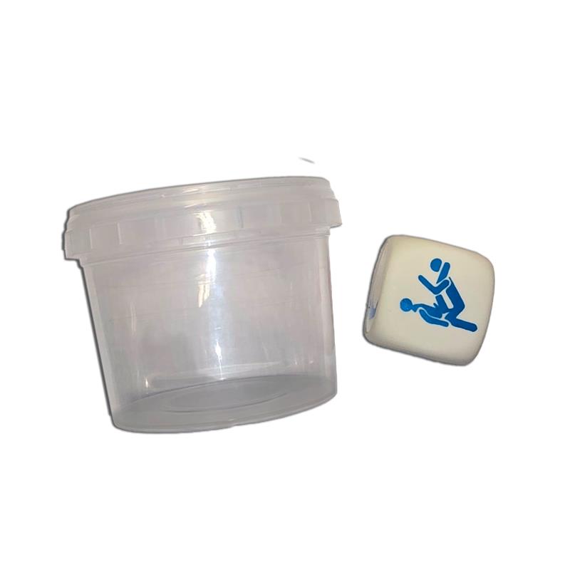 DIVERTY SEX - DADO BLANCO DE POSTURAS EN BOTE PARA CHICOS