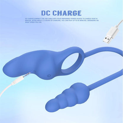 CHISA - DALLY PLUG ANAL CON ANILLO CON VIBRACION