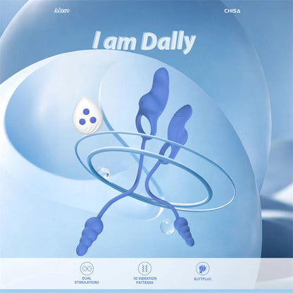 CHISA - DALLY PLUG ANAL CON ANILLO CON VIBRACION