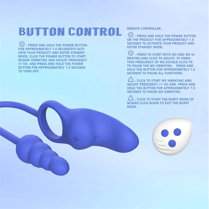 CHISA - DALLY PLUG ANAL CON ANILLO CON VIBRACION