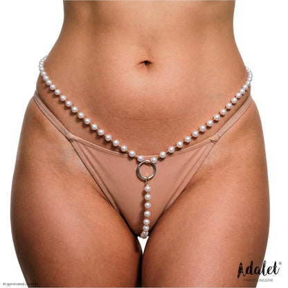 ADALET LINGERIE - DANNA TANGA DE PERLAS TALLA ÚNICA