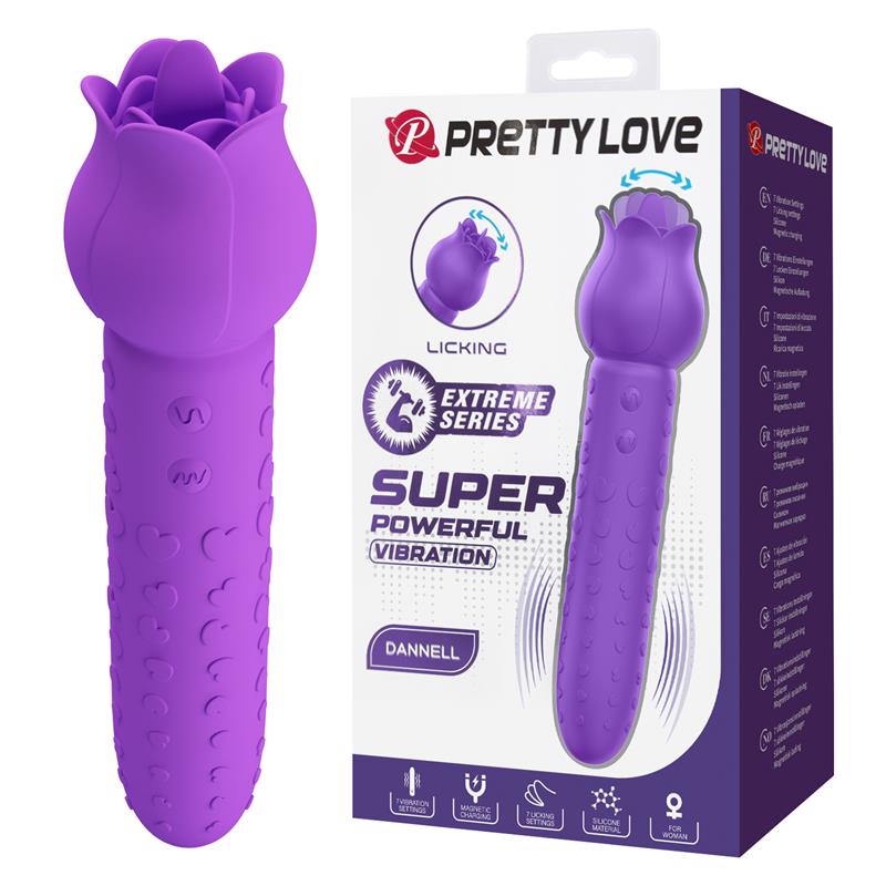 PRETTYLOVE - DANNELL ESTIMULADOR CON LENGUA