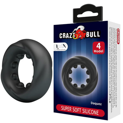 CRAZY BULL - DAQUEZ ANILLO PARA EL PENE SILICONA MOD 4
