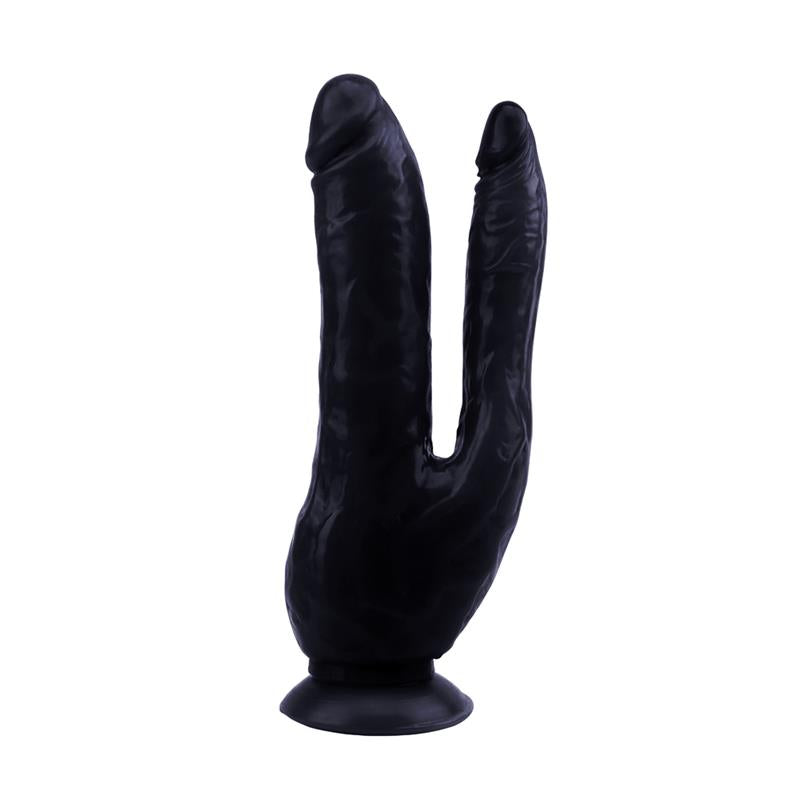 CHISA - DARK MAGIC DILDO DOBLE 7.7 - 19.5CM NEGRO