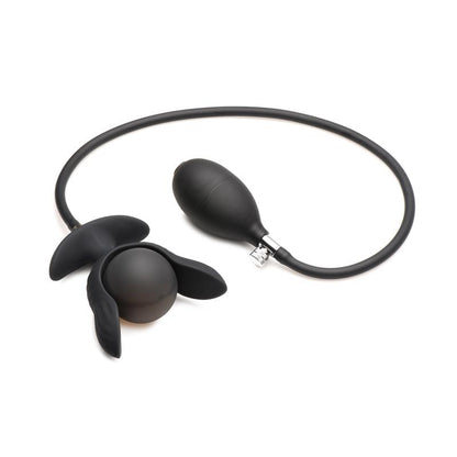 MASTER SERIES - DARK PEARL PLUG ANAL CON INFLADO Y VIBRACIÓN CON CONTROL REMOTO
