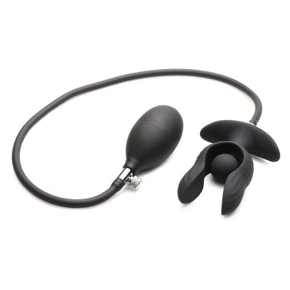MASTER SERIES - DARK PEARL PLUG ANAL CON INFLADO Y VIBRACIÓN CON CONTROL REMOTO