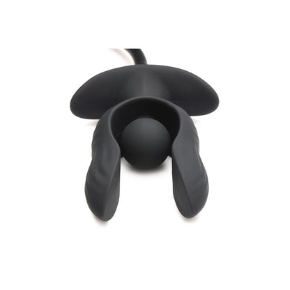 MASTER SERIES - DARK PEARL PLUG ANAL CON INFLADO Y VIBRACIÓN CON CONTROL REMOTO