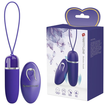 PRETTYLOVE - DARLENE YOUTH HUEVO VIBRADOR CON CONTROL REMOTO