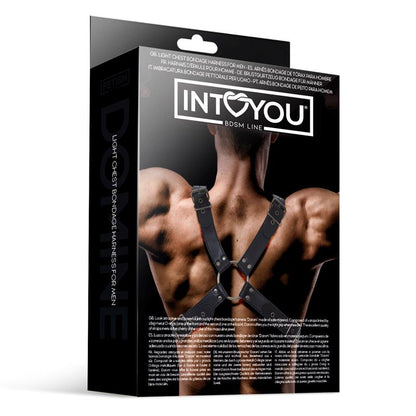 INTOYOU BDSM LINE - DAROM ARNÉS MASCULINO PARA BONDAGE CUERO VEGANO