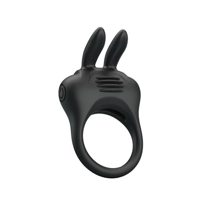 PRETTYLOVE - DAVION ANILLO PARA EL PENE CON VIBRACIÓN Y CONEJITO